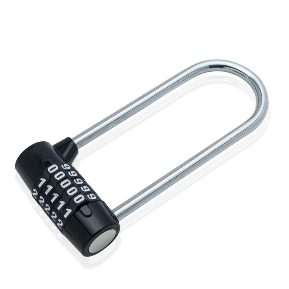 Safely Gym Door Lock 5 Digit Combination Padlock Portable Code Lock  Travel Abroad