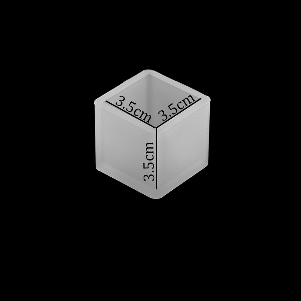 1Pcs Cube Jewelry Epoxy Casting Molds Sets Mixed Style UV Epoxy Resin Molds Tools For DIY Jewelry Making Findings Supplies Kits