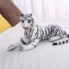 Simulated tiger plush toy voice-activated realistic white tiger doll ornament mascot doll ground marketing rag doll