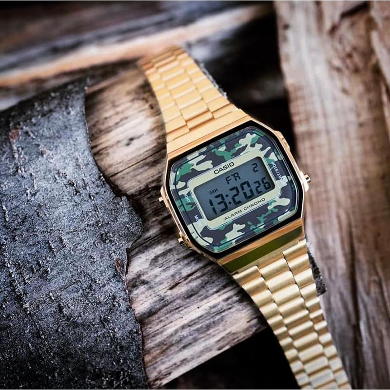CASIO Men VINTAGE Series Gold Watch A168WEGC-3 A168WEGC-3