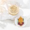 Emboss Wax Seal Stamp Head Removable Sealing Brass Stamp Head for Gifts Envelopes Invitations Greeting Cards Decorations