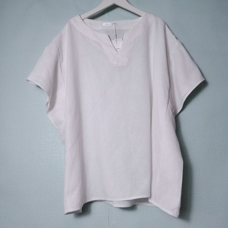 Export Daily Order Export Tail Goods Silk Linen Stand-up Collar 3/4 Sleeve Happy Shirt Female Pure Color Casual Outwear Lazy Spring