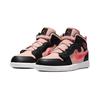 Air Jordan 1 Mid ALT PS Black Pink Crimson Kids Sneakers Atmosphere Infrared-23 AR6351-604