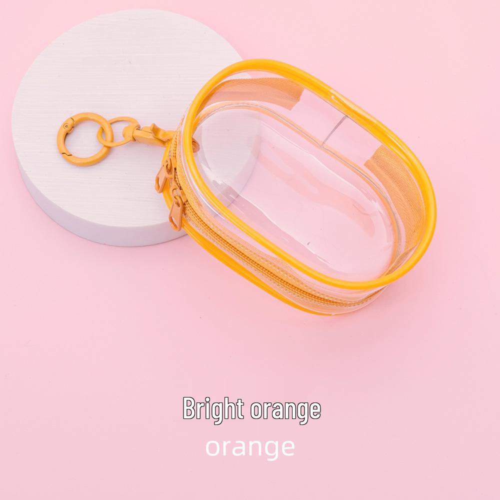 Transparent Cable & Earphone Organizer: Portable Mini Storage & Protective Case