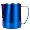 Coffee Accessories Stainless Steel Milk Frothing Cup 600ml Colorful Blue Coffee Jug Durable Frothing Jug Coffee Making