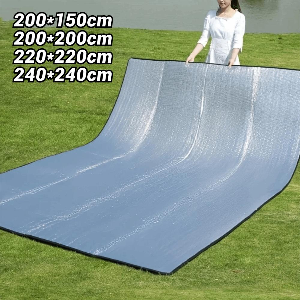 Aluminum Film Moisture-Proof Mat Foldable Camping Mat Portable Picnic Mat