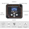 12V 140A Adjustable Dual Battery Isolator Split Charge Dual Battery Smart Isolator LCD Display Voltage Setting For Camper Car RV