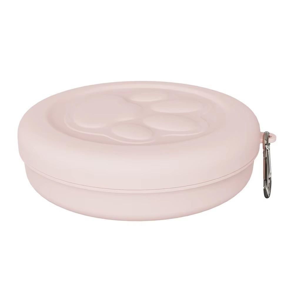 Travel Dog Drinking Bowl Plastic Pet Feeder Bowl Pet Dog Food Water Container  Pet Feeding Supply