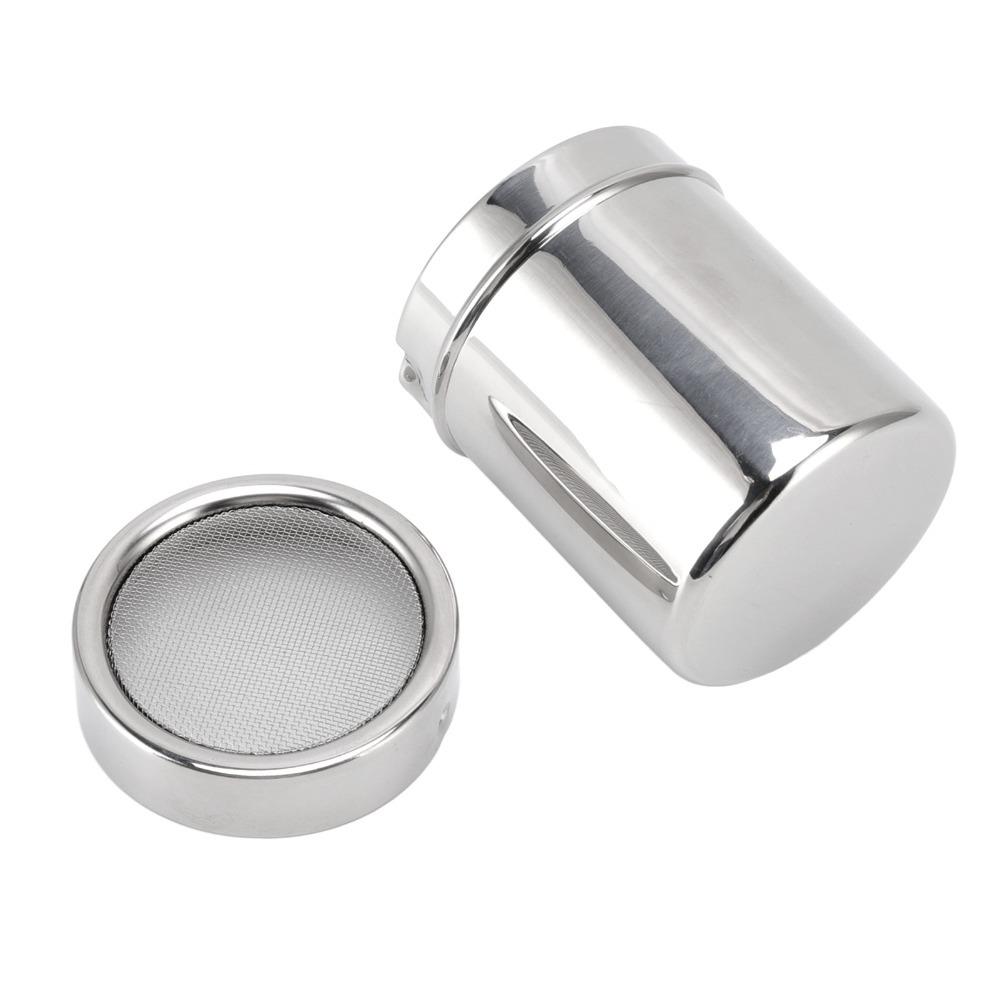 Food Grade Powder Sugar Shaker Rustproof Salt Dispenser Durable Baking Powder Dispenser  For Baking