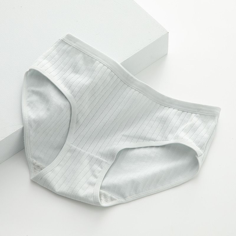 5PC Cotton Underwear for Girl Student Briefs Panties for Women