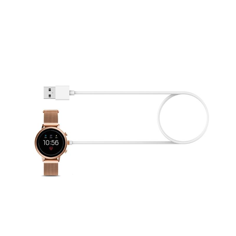 Smartwatch Charger Stable Dock Stand Mount Bracket Suitable for Fossil-Gen6/5/4 USB Charging Cable Holder Power Adapter