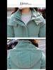 Women's 2024 Winter Korean-Style Hooded Knee-Length Slim Cotton Coat