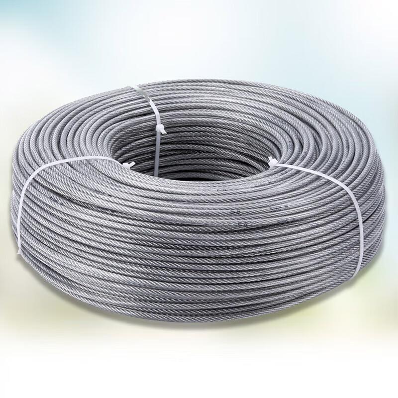 Langshan 8mm Plastic Coated Steel Wire Rope