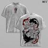 Zenin Maki Jujutsu Kaisen Graphic T Shirt Men Women Short Sleeve Cotton Tshirts Vintage Washed Tee Harajuku Oversized T-shirt