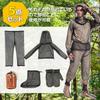 Sac Taske Insect Repellent Full Body Wear with Insect Netting, Hoodie and Pants, Protective Clothing for Weeding (Size M)