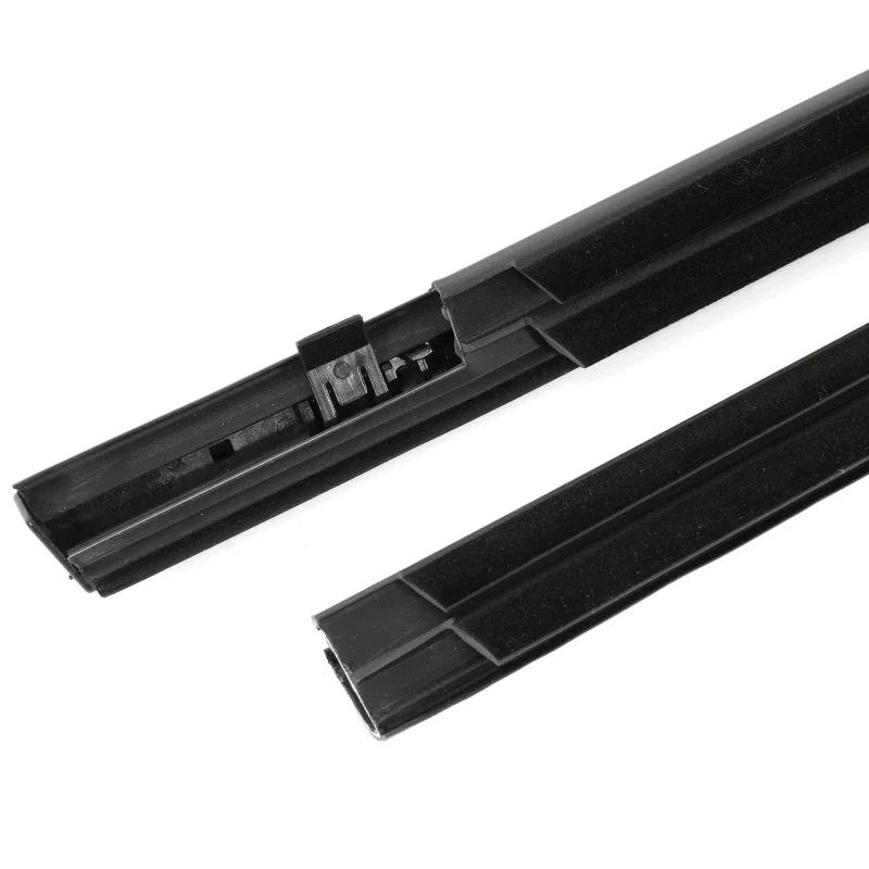4PCS Car Window Weatherstrip Glass Window Rubber Seal Moulding Trim for Honda Civic 2006-2019