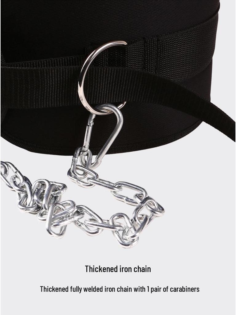 Weighted Fitness Belt for Pull-ups, Strength Training, and Squats