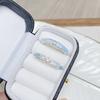 Blue Ocean Enamel Oil Dripping Starlight Open Ring Girlfriend Pair Ring Personality Light Luxury High Sense Couple Index Finger Ring