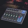 7 Channel Bluetooth Mixer Audio,Professional Portable Digital DJ Mixer w/USB Audio Interface-Mixing Boards For Studio