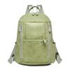 Schoolbag Backpack New Soft Leather Texture Women's Large Capacity Simple Bag Commuter Travel Casual Versatile Backpack