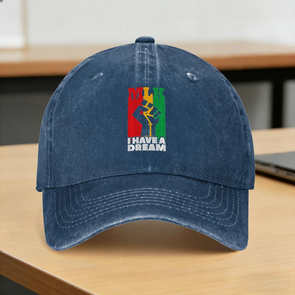 I Have A Dream Martin Luther King Jr Mlk Day Casual Baseball Cap For Women Men Summer Outdoor Gym Hip Hop Hats Baseball Caps
