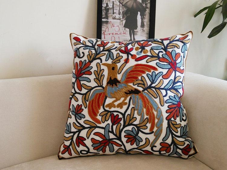 Stickerei Kissenbezug Kissen Heimdekoration Kissen Kissenbezug Sofa Dekokissen Dekoration Capa De Almofada Cojines Coussin