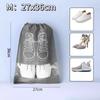 Visible Shoe Organizer Thickened Non-Woven Dustproof Drawstring Storage Bag Clothing Travel Pouch Handbag Storage Bags