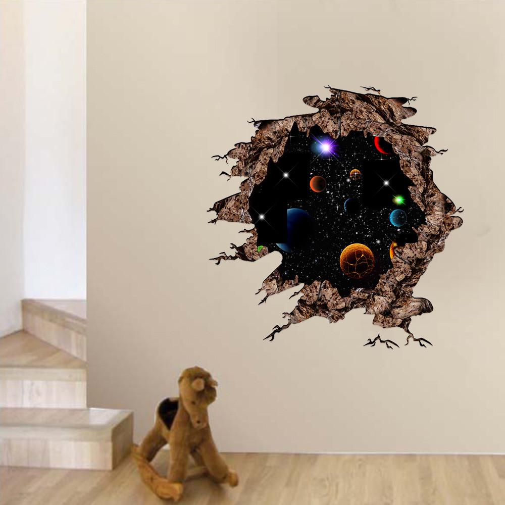 3D Gulv/Vegg-klistremerke Avtagbare veggmaleri-dekorer Vinylkunst Stuedekor  kjøp billig — fri frakt, ekte anmeldelser med bilder — Joom, image size:1000x1000