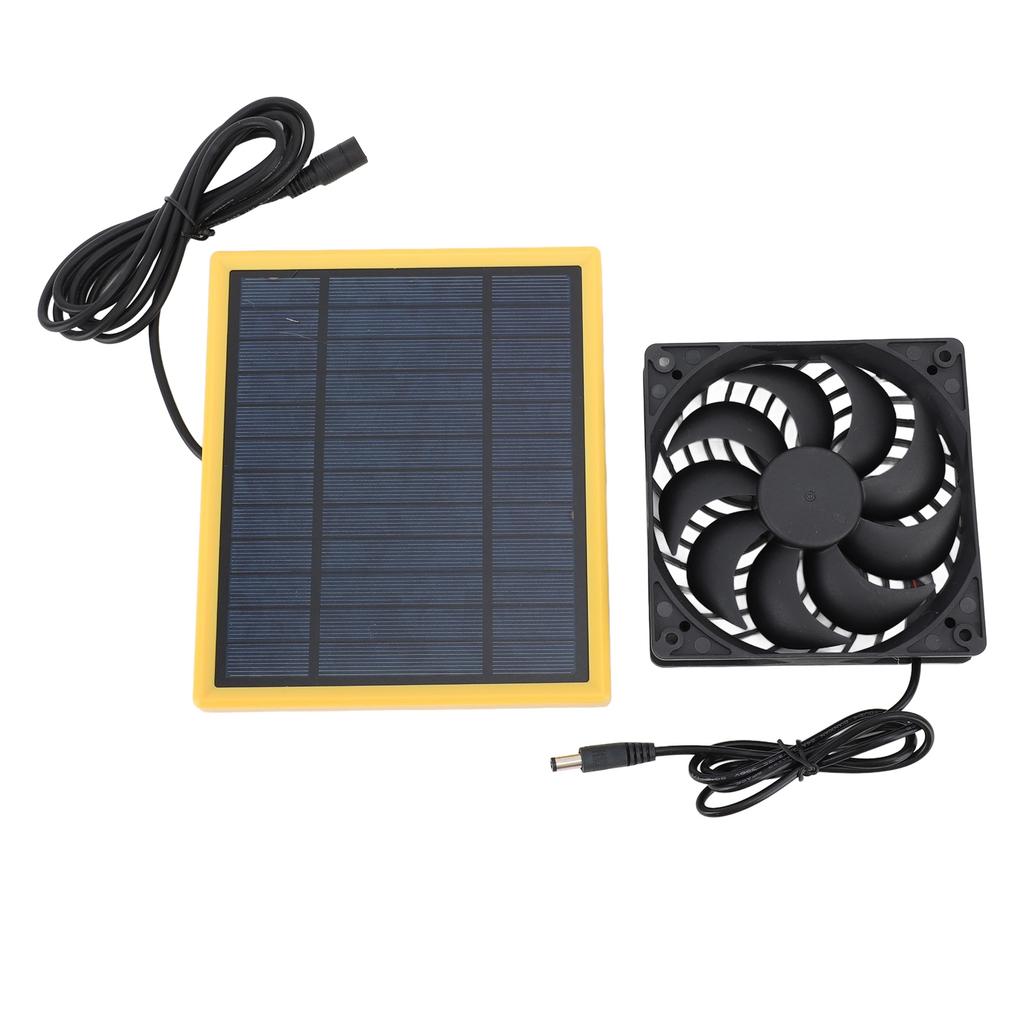 Kit pannello solare ventola 20W impermeabile per piccoli pollai esterni serre capannoni case per animali domestici