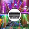 21 Augen DJ Party Stroboskoplicht RGB DJ Disco DMX 512 Sprachaktivierter Projektor mit Fernbedienung