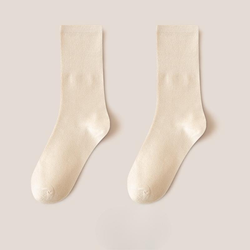 Women's Autumn and Winter Non Slip Loose Tube Pile Cotton Socks