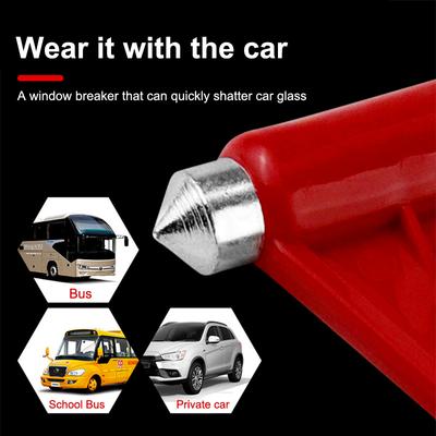 Car Safety Hammer Fire Escape Hammer Multi-Function Emergency Hammer Car Window Breaker Portable Rescue Escape Tools