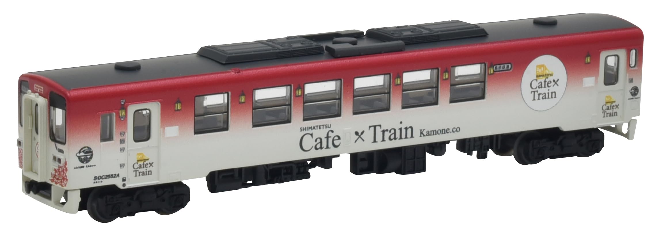 

Железнодорожная коллекция Tetsuro Shimabara Railway Kiha 2550A Тип 2552A Кафе-поезд со Диорамные принадлежности Kamone. (Камонек)