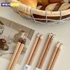 3D Unique and Cute Animal Print Chopsticks Hand-carved Beech Chopsticks Kawaii Perfect for Couples' Dinner and Sushi Party