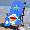 Proof Beach Towel with Doraemon Pattern - Soft,absorbent,quick-drying,machine Washable - Perfect for Swimming,camping,bathing
