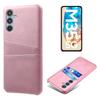 For Samsung Galaxy M35 5G Case Dual Card Slots PU Leather+Hard PC Phone Cover