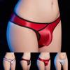 Low Rise Mens Underwear Oily Panties See-Through Swimwear