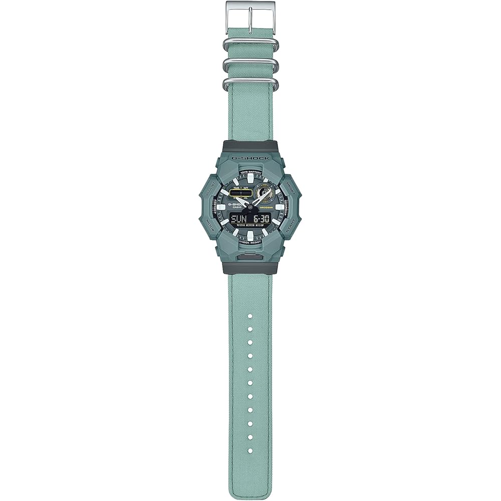 Casio G-Shock GA-010CE-2AJF Men's Watch Blue CORDURA Biomass Plastic Durable Design