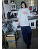 Saendeusaundeu (Unisex) Zen Slogan Short Sleeve T-Shirt White
