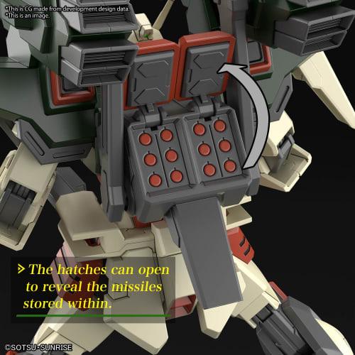 HG Mobile Suit Gundam SEED FREEDOM Lightning Buster Gundam 1/144 scale color-coded plastic model