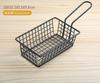 French Fries Basket Snack Bucket Fried Chicken Chip Storage Basket Food Frying Basket Oil Strainer Creative Tableware Container