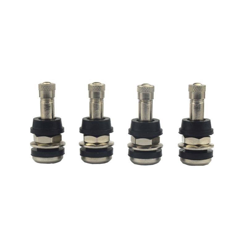 4 Pack Corrosion Resistant Metal Valves Stem For Vacuum Tires No Inner Tube Design Fit Car Motorcycles Effortless Setups