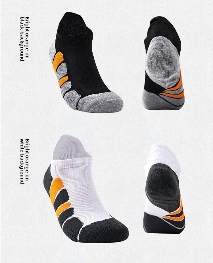 5 Paires de Chaussettes de Basket-ball Élite Épaisses pour Homme à Semelle Serviette à Séchage Rapide Chaussettes de Running Chaussettes de Sport d'Extérieur