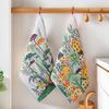 34X40Cm Large Hand Towels 4-Layer 100% Cotton Gauze Quick-Dry Dishcloths, Decorative Tea Towels For Kitchen & Bathroom
