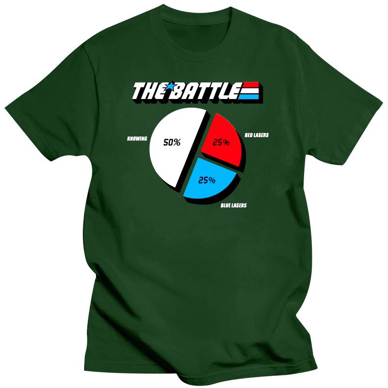 Mens Clothing GI Joe Knowing Is Half The Battle Real American Hero Summer Fashion Funny Printing Casual 100%Cotton T Shirt