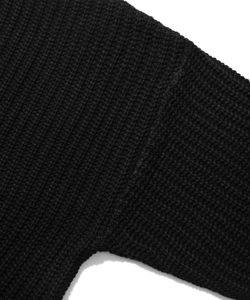 TRILLION Washable Half-Zip Collared Hacci Knit_3Color