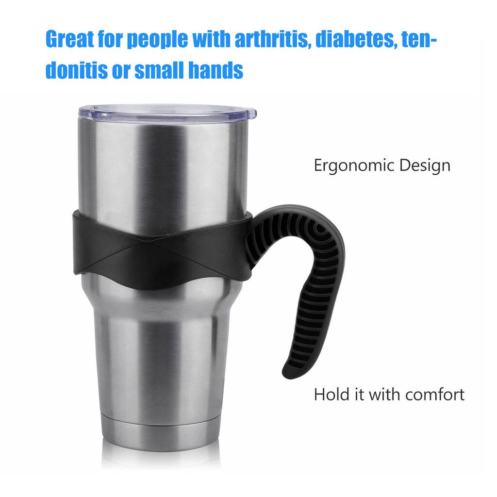 Mug Handle Plastic Ergonomic Jug Carrier Handle for 20oz‑30oz Jugs Bottles and Most Other Tumblers