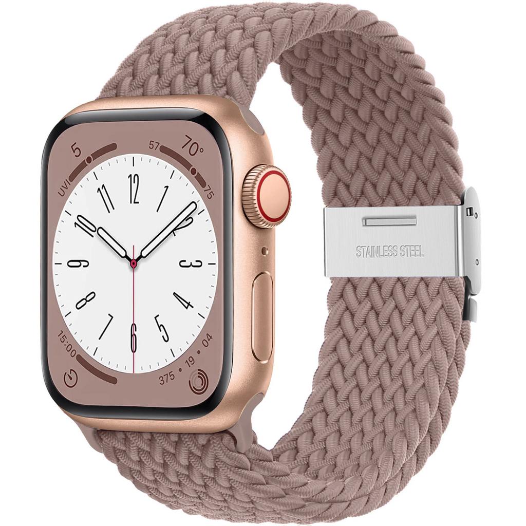 Strap For Apple Watch Ultra Band 49mm 45mm 44mm 40mm 41mm 42mm 40 45 Mm Braided Solo Loop Correa Bracelet Series 8 7 3 5 Se 6 4