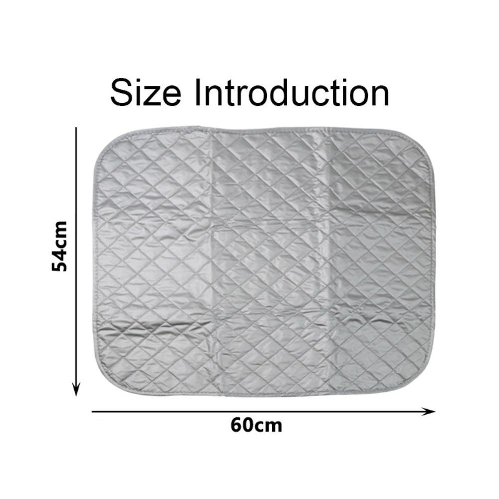 Portable Iron Board Replacement Ironing Mat Clothes Protector Heat Resistant Iron Board Dryer Mat Tabletop