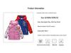 Children's Fleece-lined PU Raincoat for Ages 2-8 – Waterproof Jacket for Spring & Autumn